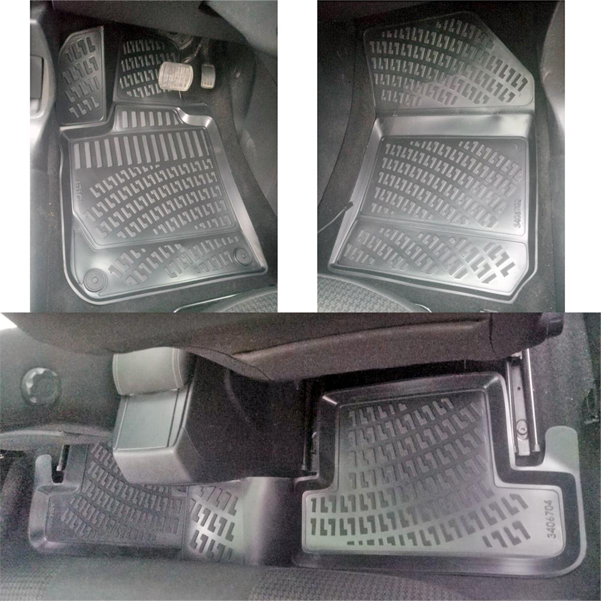 Rizline Peugeot 308 2014-2021 3D Havuzlu Paspas