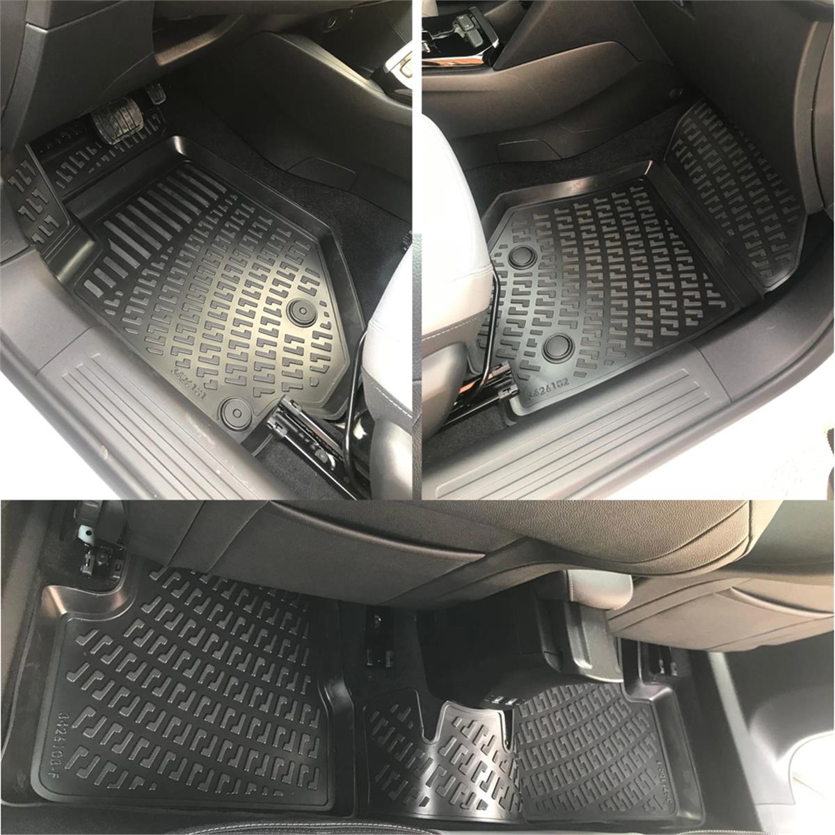 Rizline Peugeot Partner 1998-2008 /Berlingo 3D Havuzlu Paspas