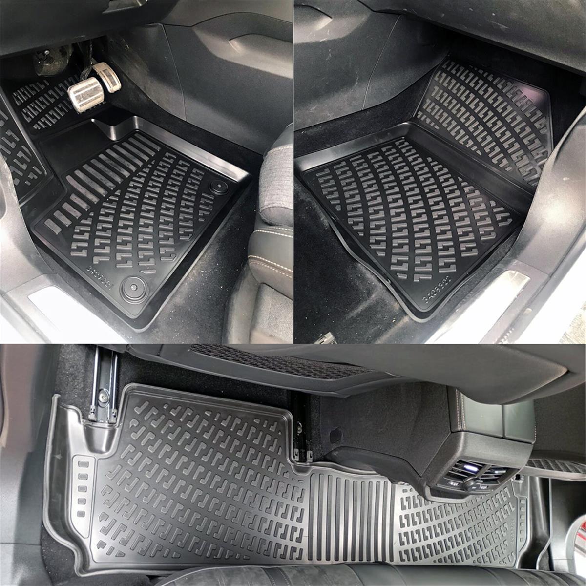 Rizline Peugeot Partner Tepe 2008+ /Berlingo 3D Havuzlu Paspas