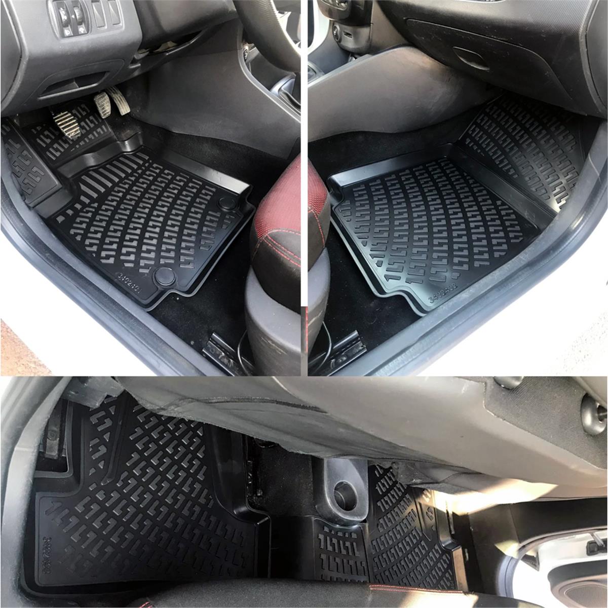 Rizline Renault Clio 4 2012-2019 /Captur 2013-2019 3D Havuzlu Paspas