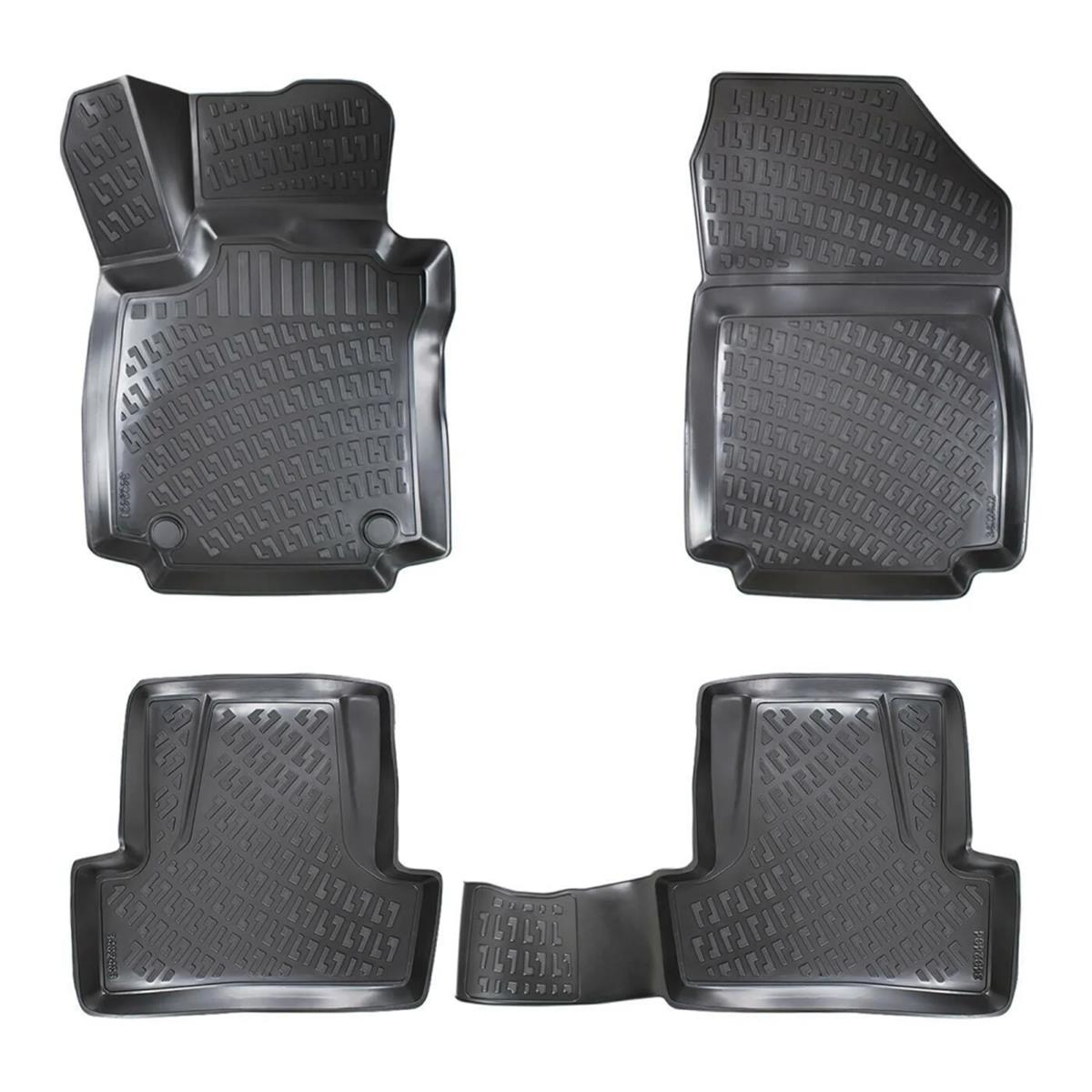 Rizline Renault Clio 4 2012-2019 /Captur 2013-2019 3D Havuzlu Paspas