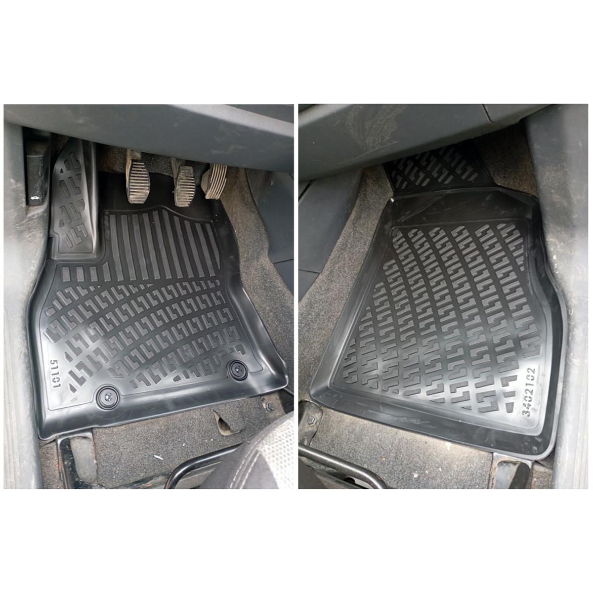 Rizline Renault Express 2021+ /Dokker (Panelvan) 3D Havuzlu Ön Paspas