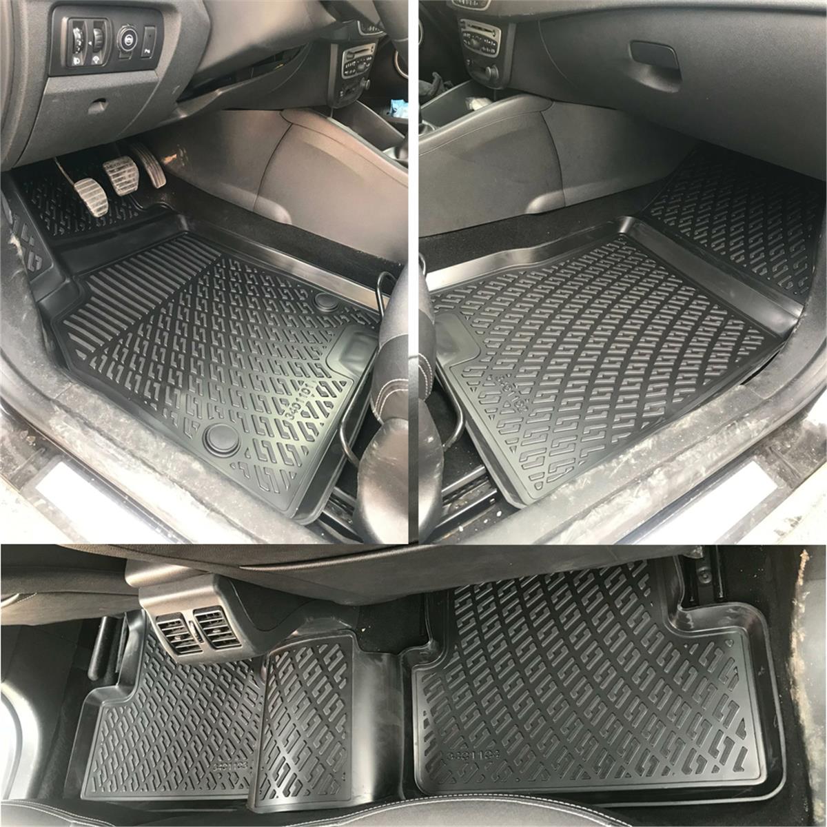 Rizline Renault Fluence 2009+ 3D Havuzlu Paspas