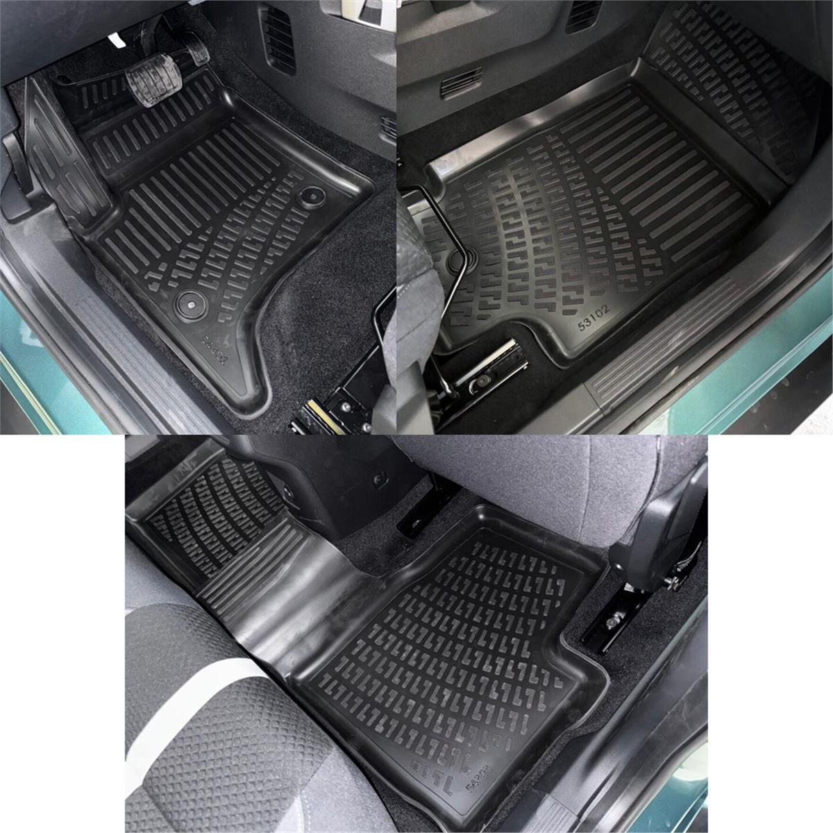 Rizline Skoda Elroq 2024+ 3D Havuzlu Paspas