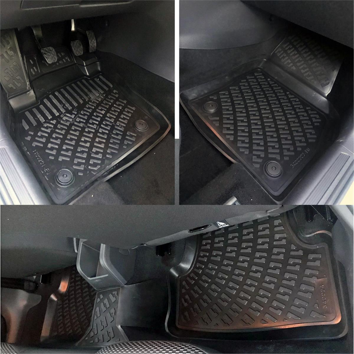 Rizline Skoda Fabia 2022+ 3D Havuzlu Paspas