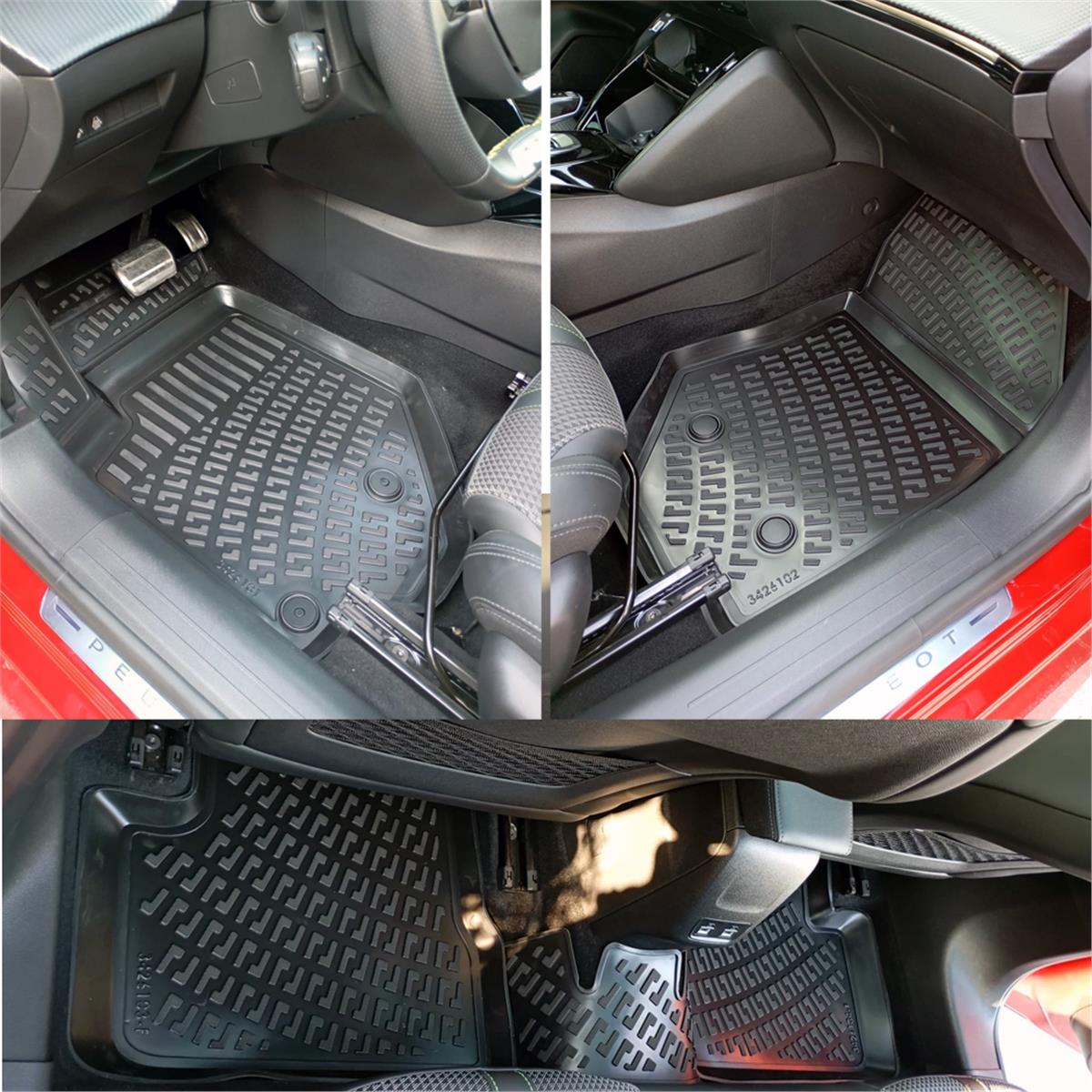 Rizline SsangYong Korando 2020+ 3D Havuzlu Paspas