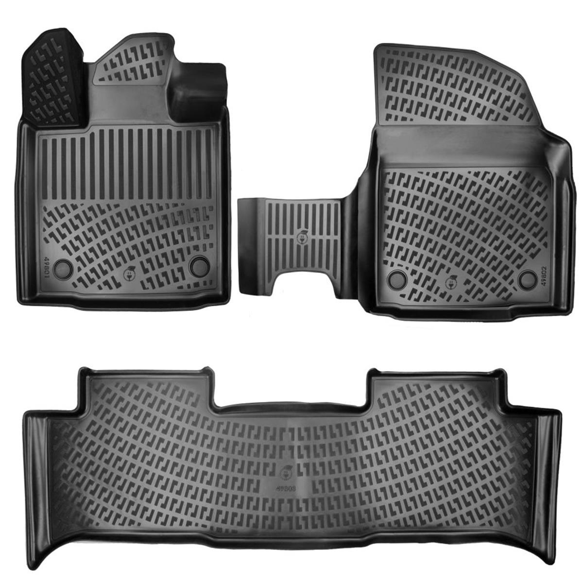 Rizline Togg T10X 2023+ 3D Havuzlu Paspas