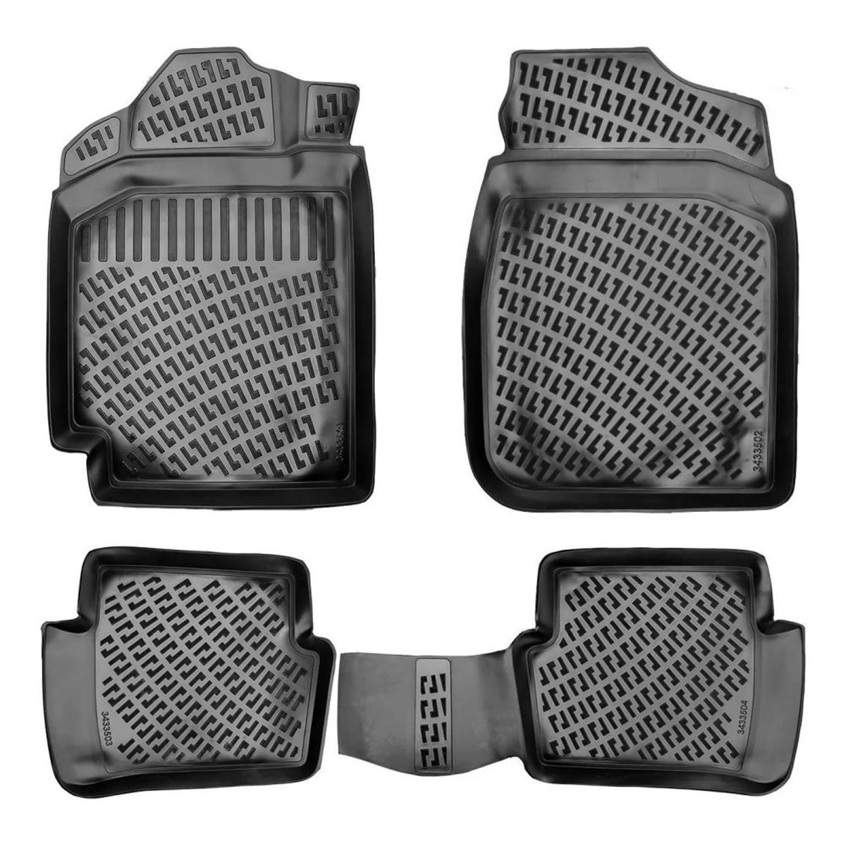 Rizline Toyota Corolla 1992-1997 3D Havuzlu Paspas