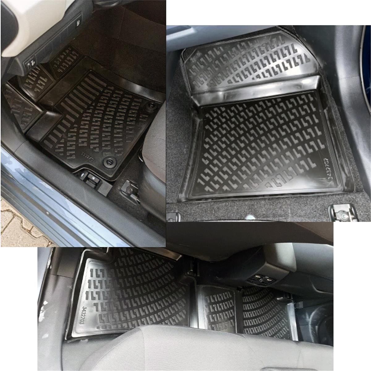 Rizline Toyota Proace City 2019+ (Dream) 3D Havuzlu Paspas