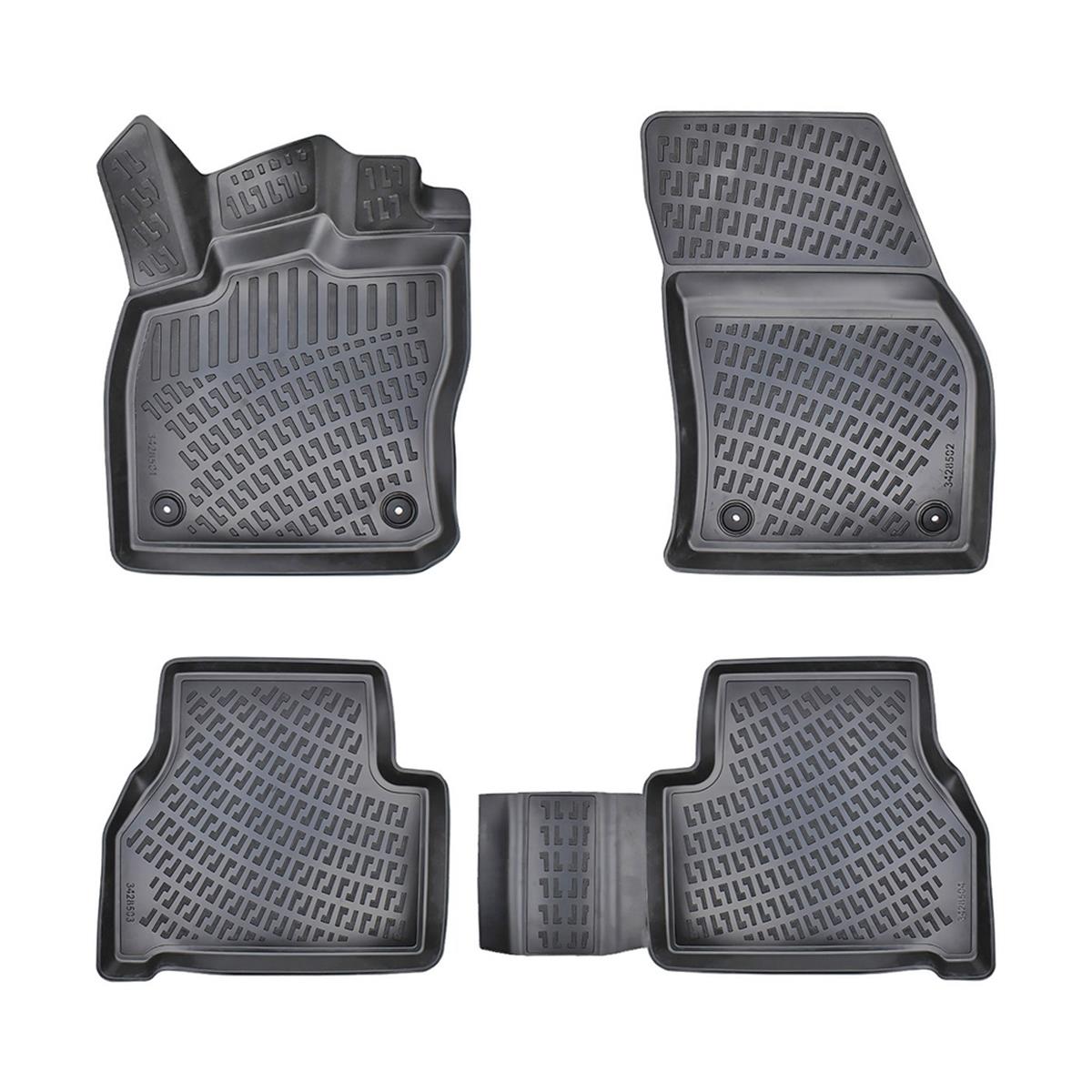 Rizline Volkswagen Caddy 2021+ 3D Havuzlu Paspas