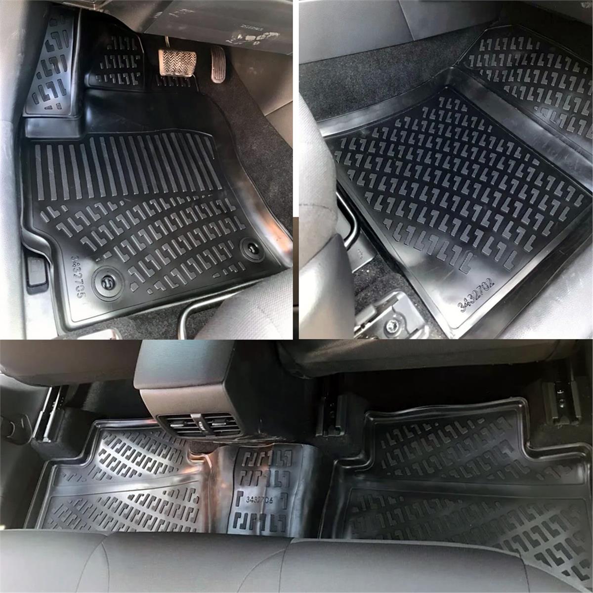 Rizline Volkswagen Taigo 2020+ 3D Havuzlu Paspas