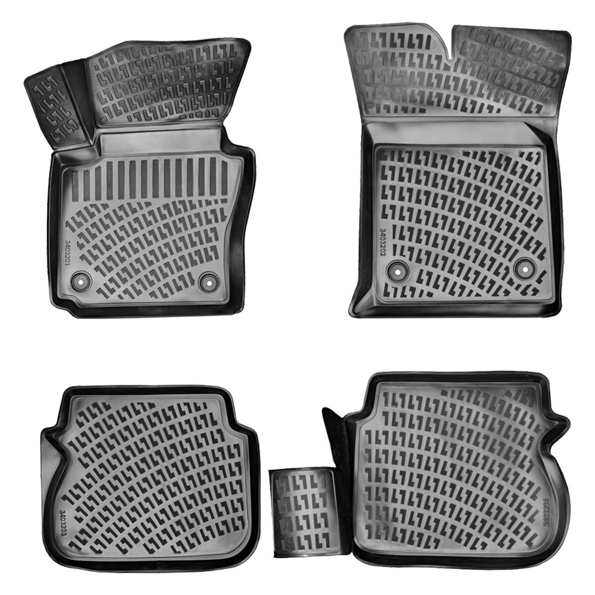 Rizline Volkswagen Touran 2004-2014 3D Havuzlu Paspas