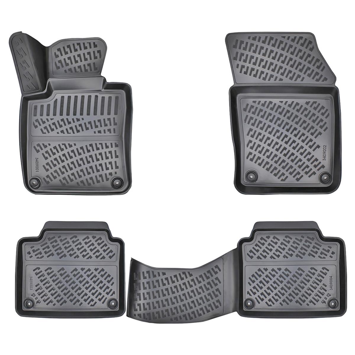 Rizline Volvo S90 2016+ 3D Havuzlu Paspas