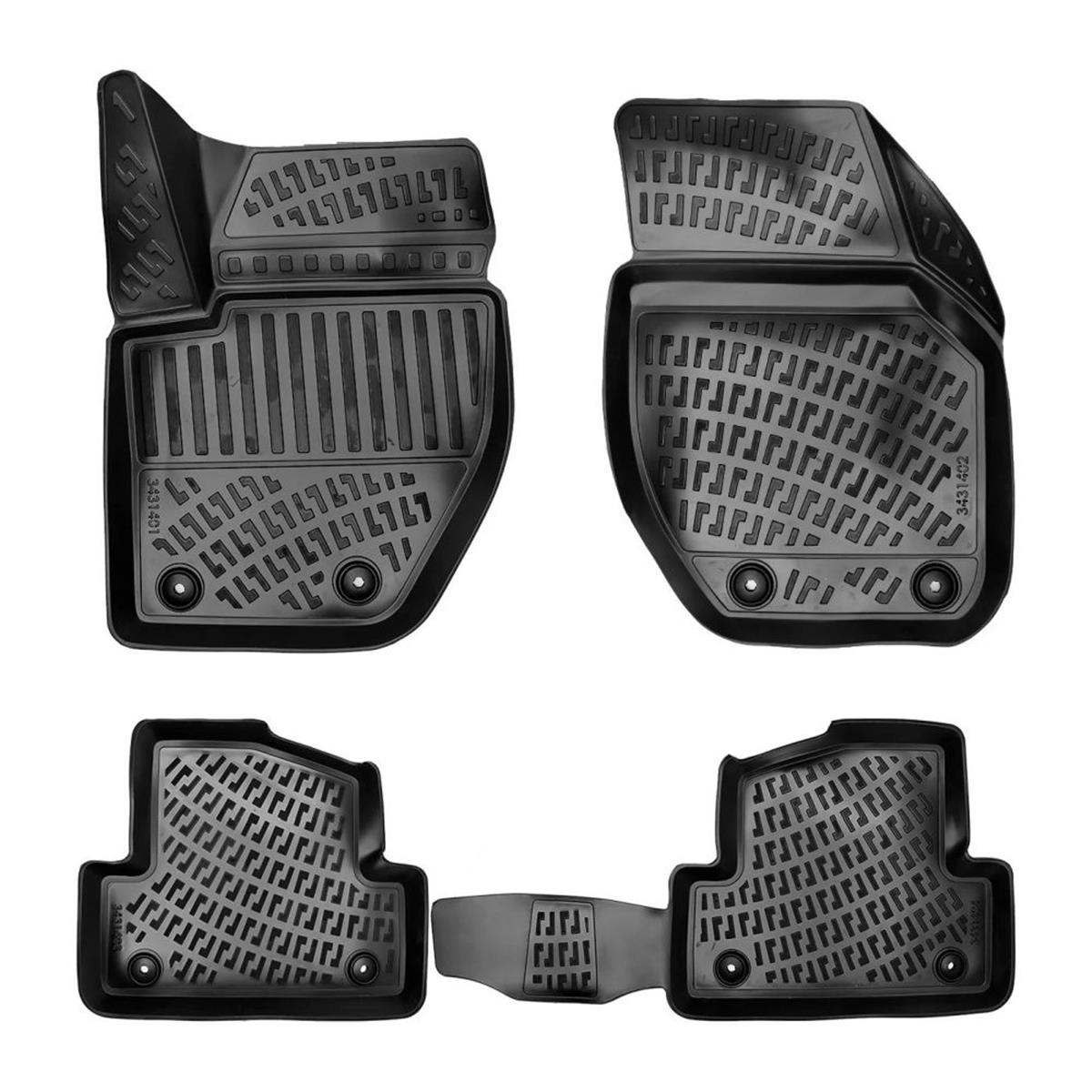 Rizline Volvo V40 2012-2020 3D Havuzlu Paspas