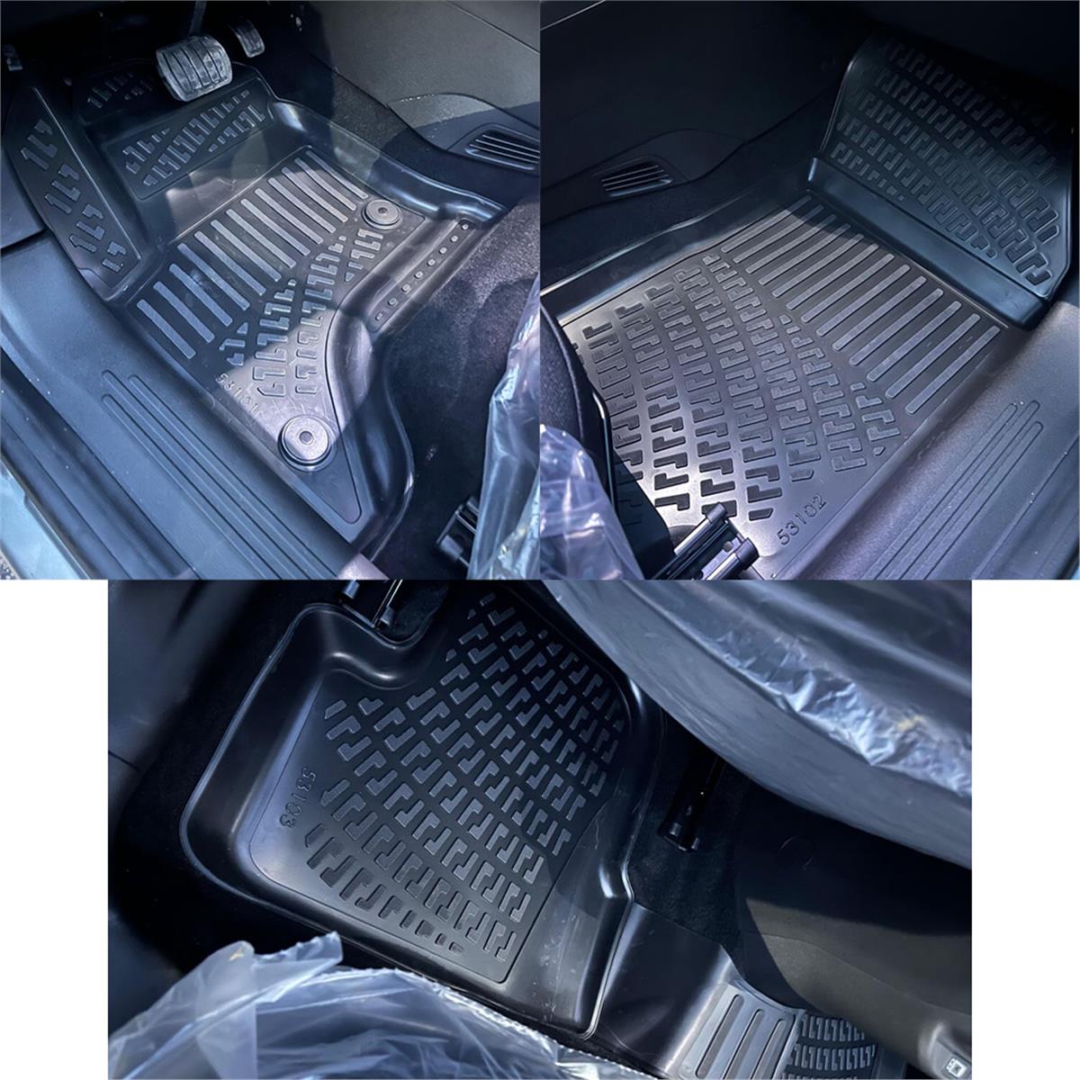 Rizline Volvo XC60 2017+ 3D Havuzlu Paspas - BEJ