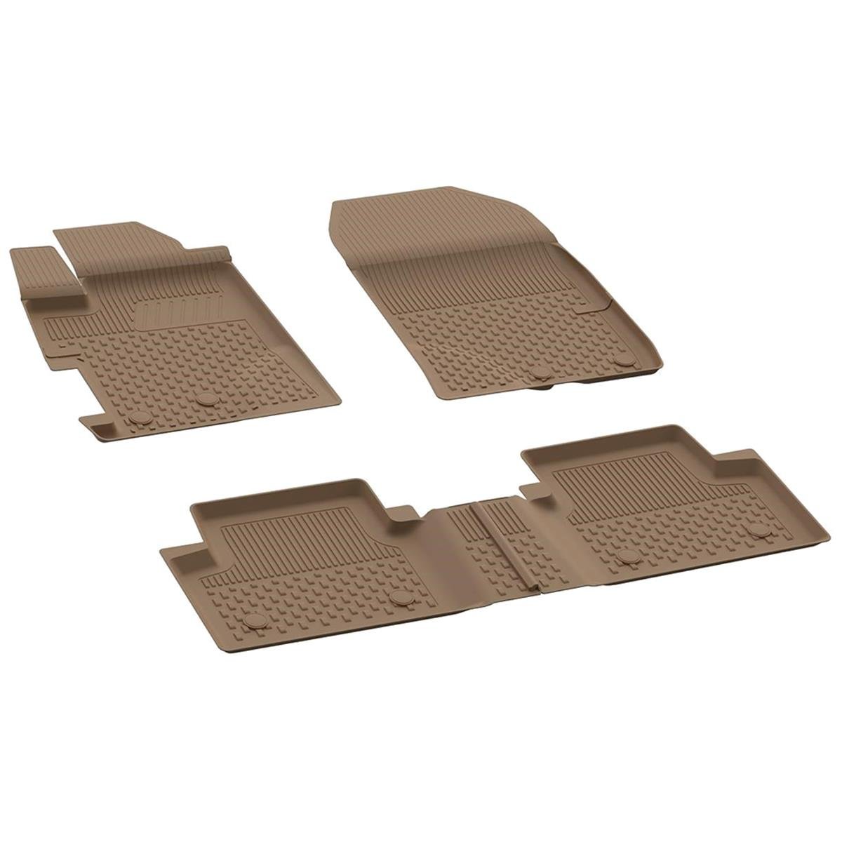 Sahler Honda Civic 2012-2015 4,5D Havuzlu Paspas - BEJ