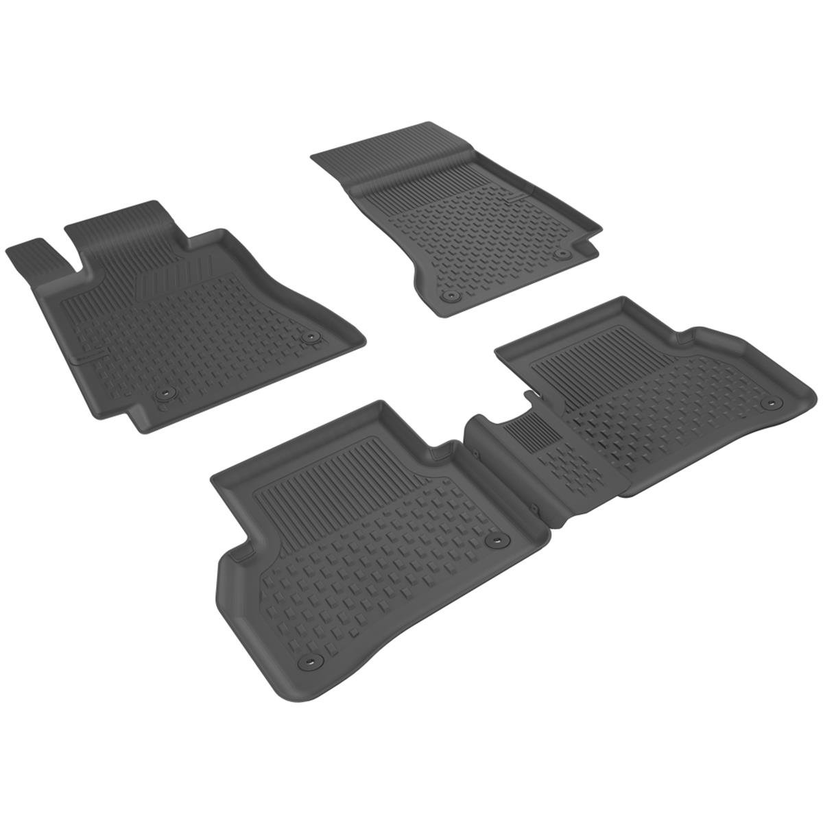 Sahler Mercedes C Serisi (W205) 2014-2020 4,5D Havuzlu Paspas