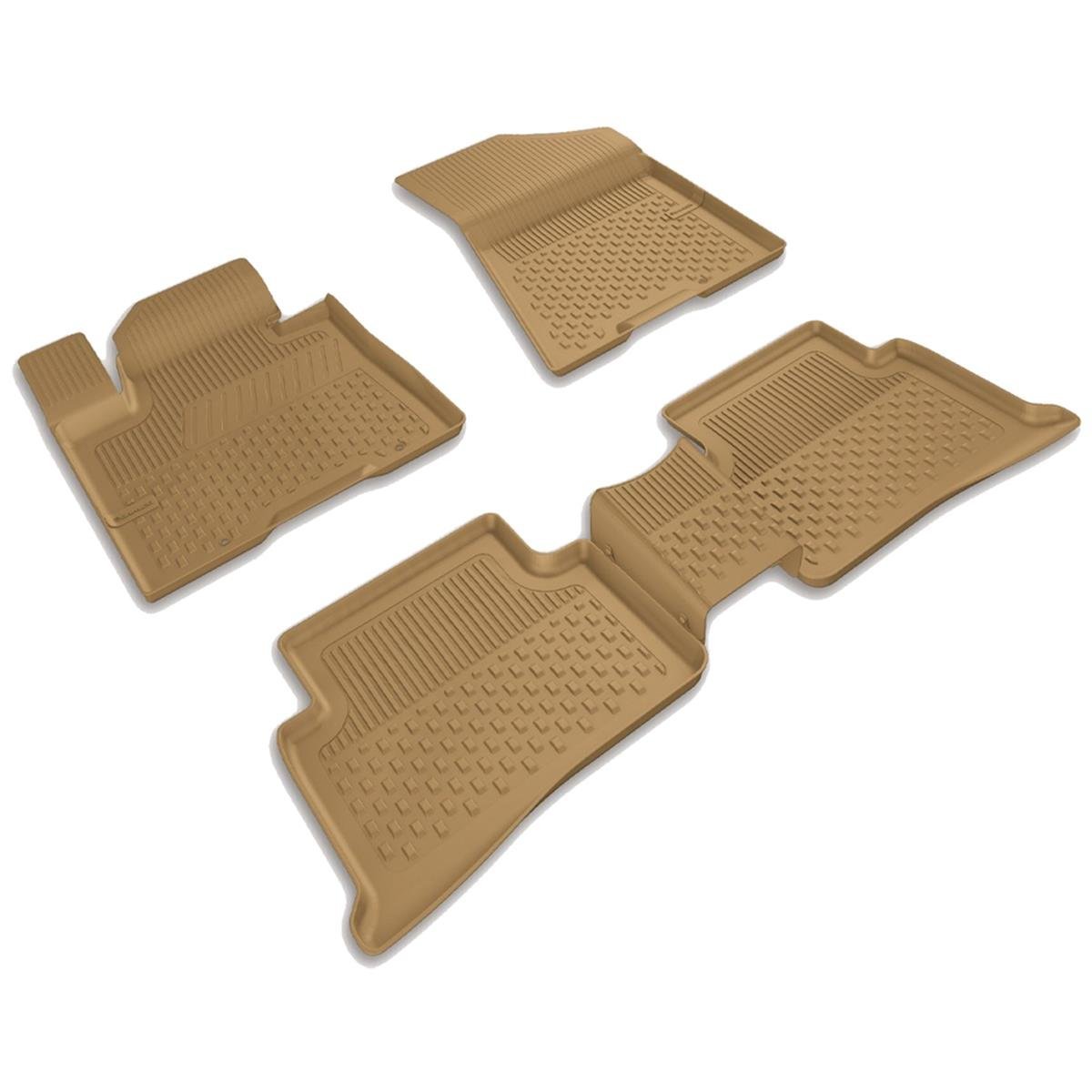 Sahler Nissan X-Trail 2014-2020 4,5D Havuzlu Paspas - BEJ