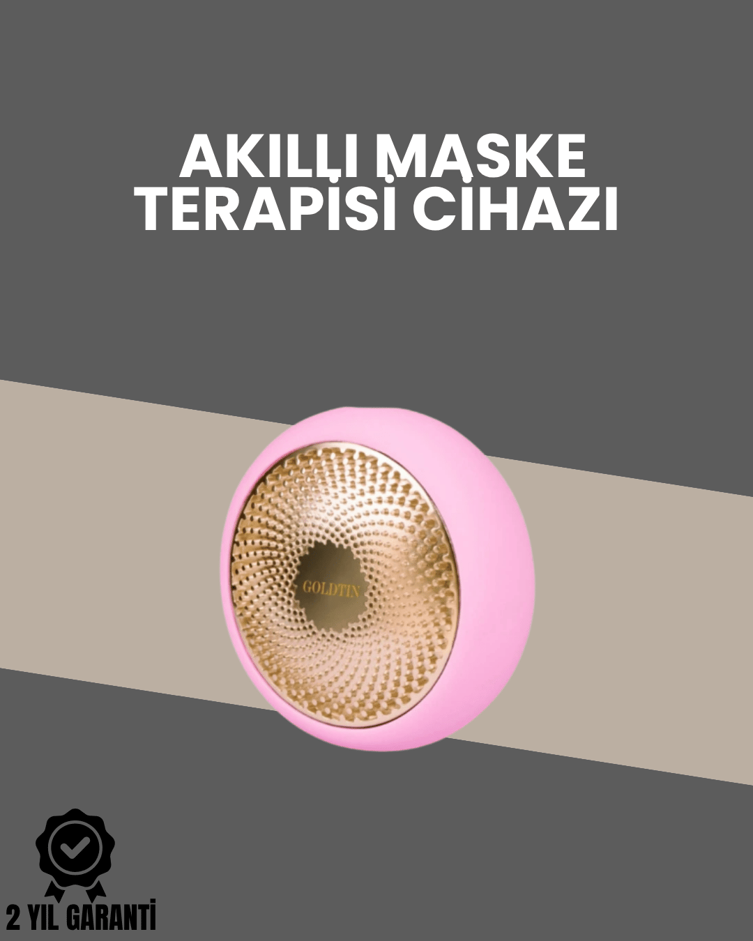  Mini Akıllı Yüz Maskesi Uygulayıcı – LED Terapi ile Kolajen Artırıcı Cilt Bakımı