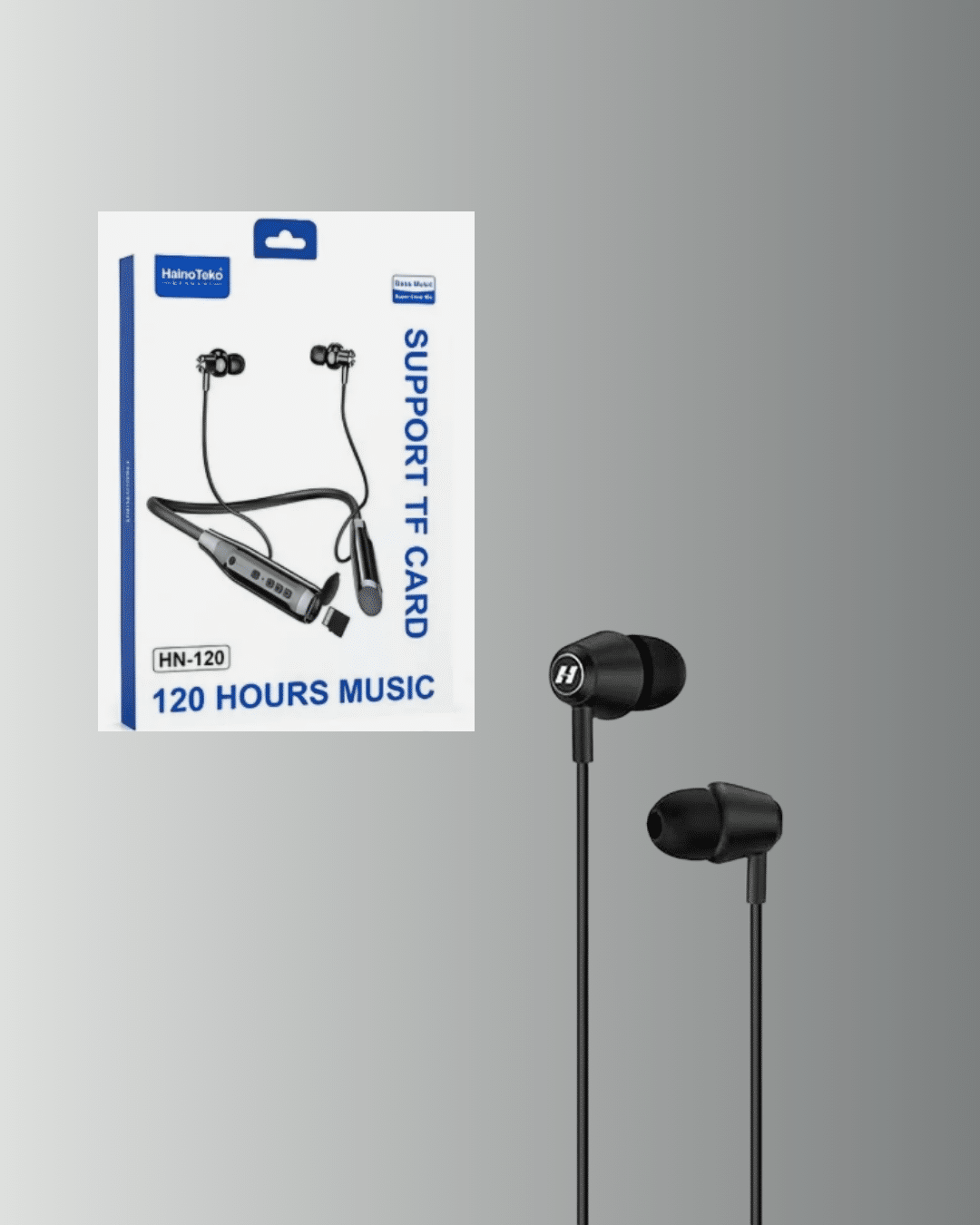 120 Saat Pil Ömrüyle Boyun Askılı Bluetooth Kulaklık – Spor ve Günlük Kullanım İçin