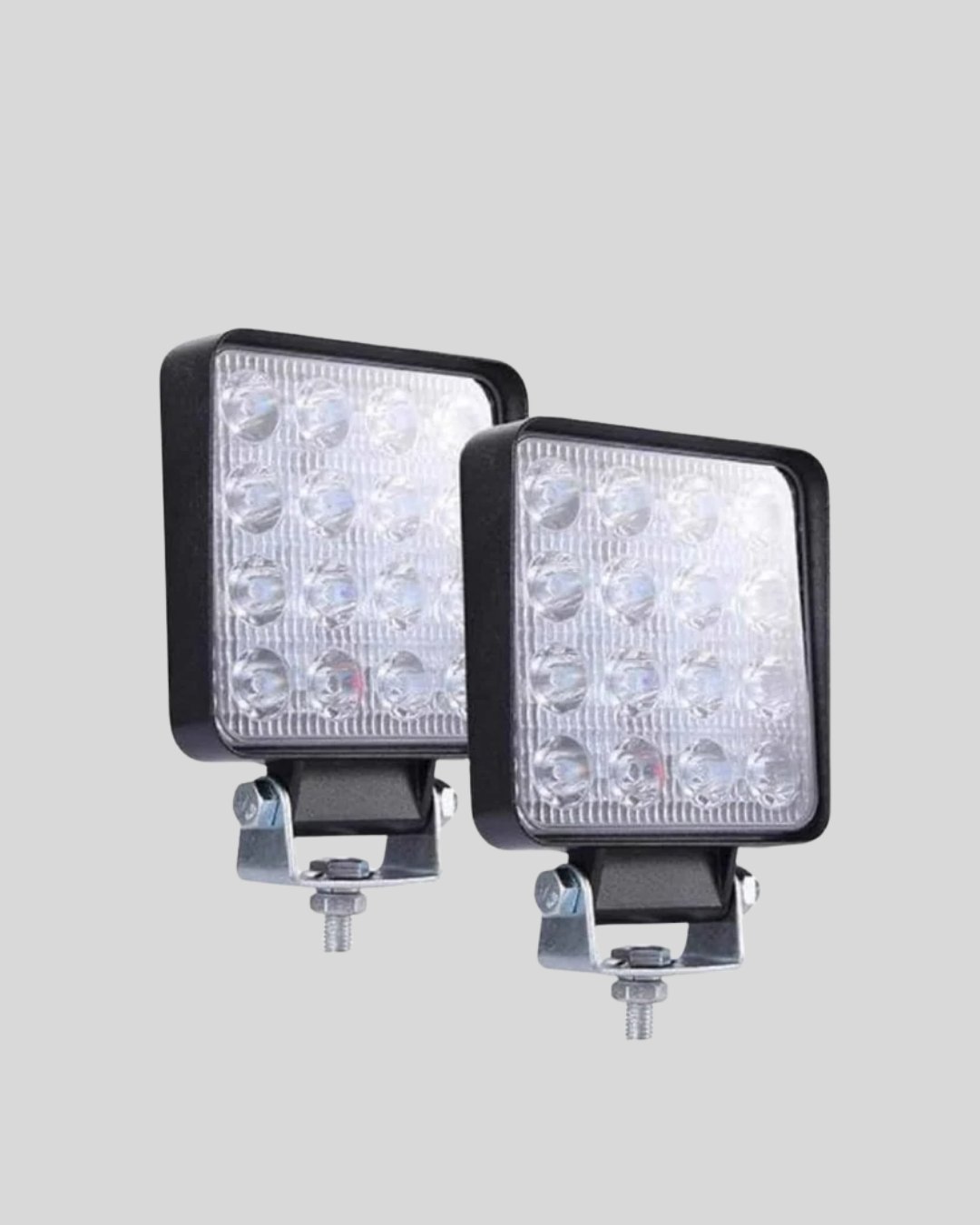 16 LED Geniş Açılı Araç Aydınlatma Farı | Yüksek Parlaklık, Dayanıklı Gövde