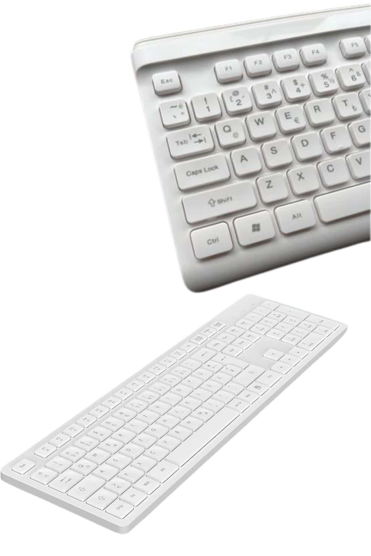 2.4 Ghz Wireless Kablosuz Klavye Mouse Seti Tv Pc Uyumlu