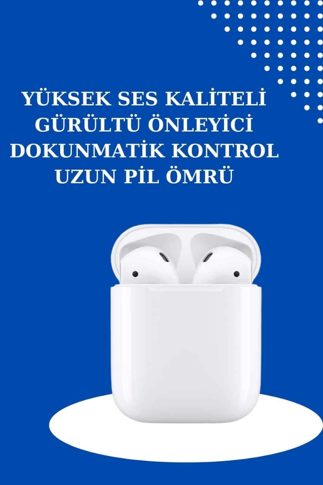 2025 Model Akıllı Saat ve 2.Nesil TWS Bluetooth Kulaklık ANC Özelliği Amoled Ekran