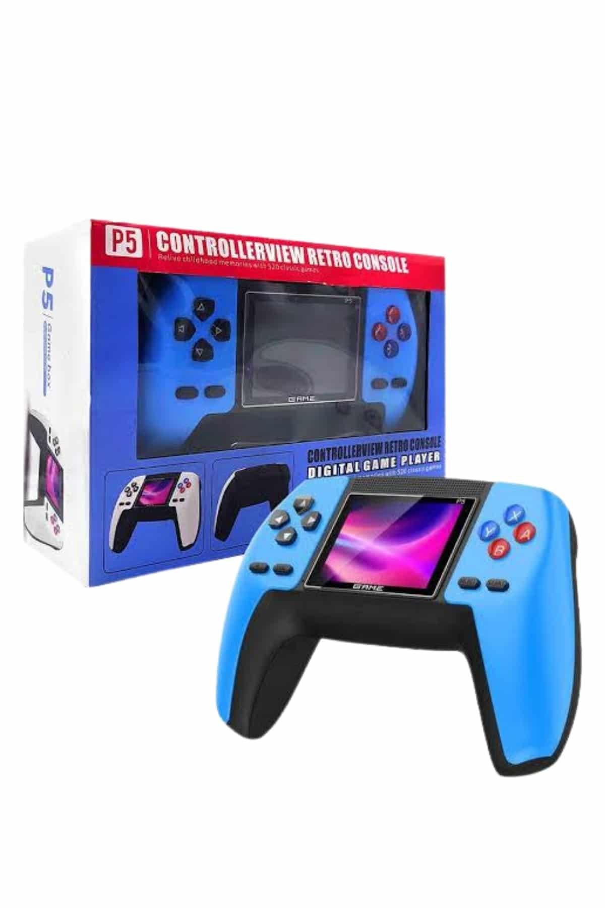 520 Retro Oyunlu El Konsolu Atari Oyun Konsolu Taşınabilir
