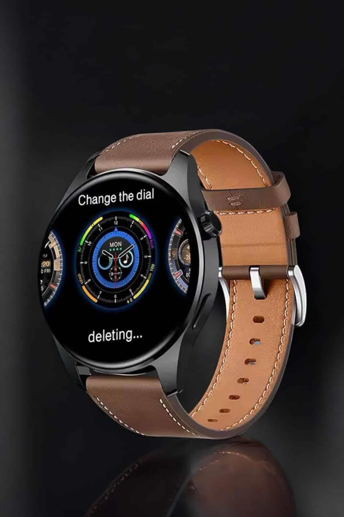 Akıllı Saat Sesli Görüşme NFC ve GPS Uyumlu Bluetooth Bağlantılı