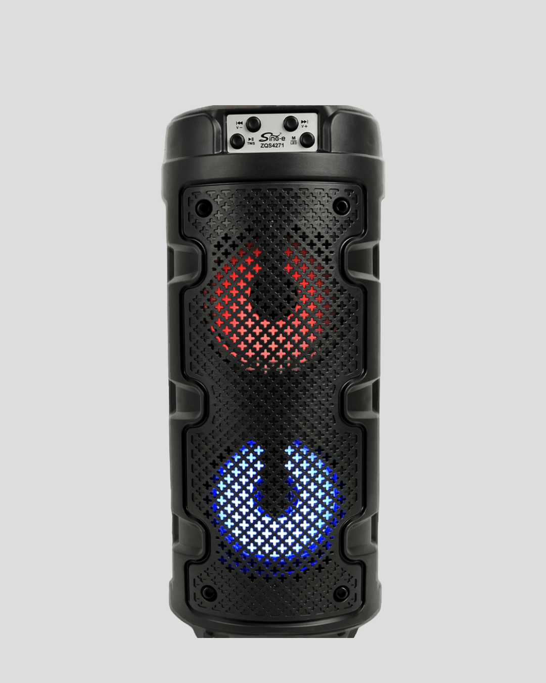 Bluetooth'lu Taşınabilir Kablosuz Hoparlör – Çift Sürücülü Güçlü Ses, USB/SD/AUX Destekli Müzik Sistemi