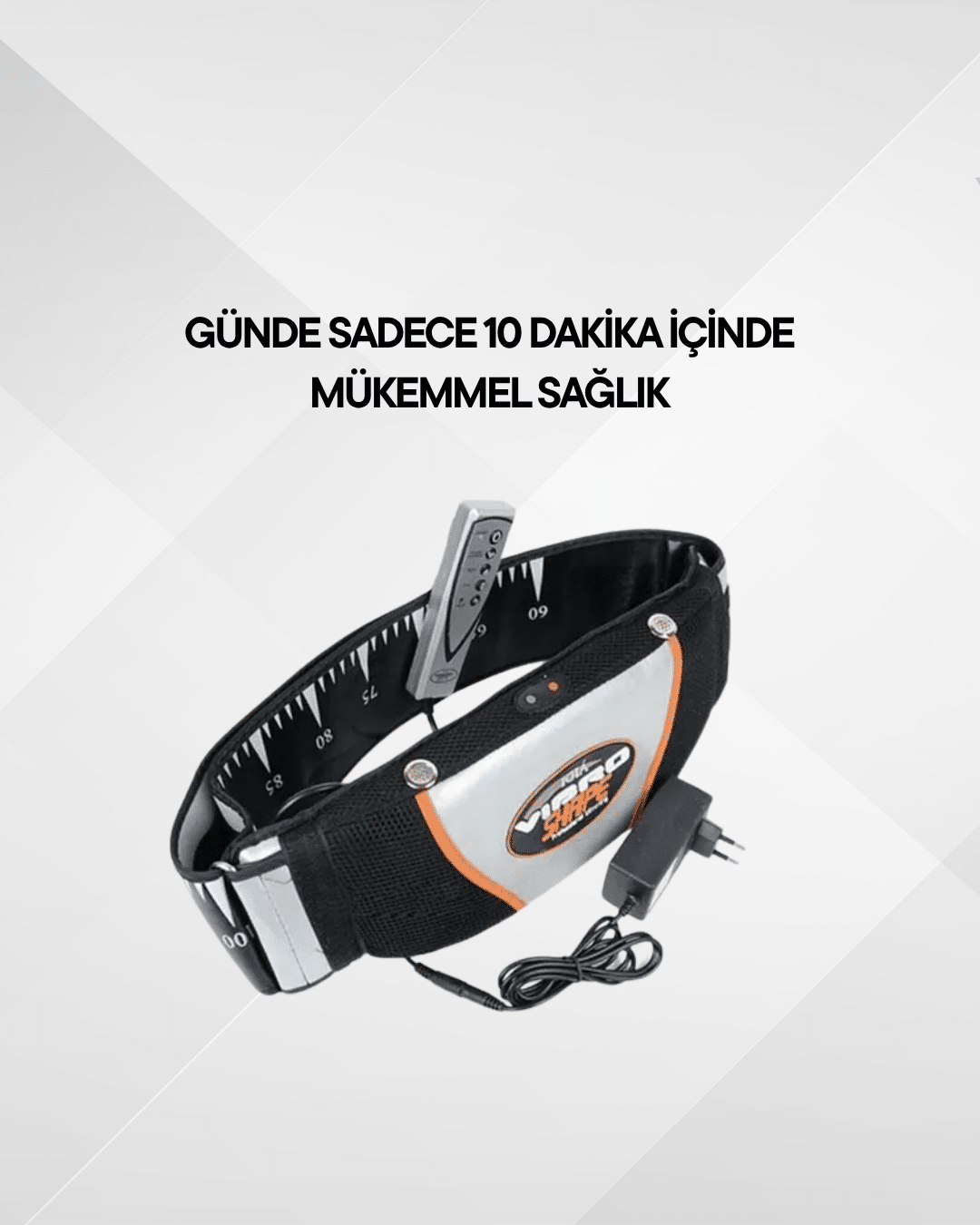 Göbek Bölgesi İçin Titreşimli Zayıflama ve Masaj Kemeri