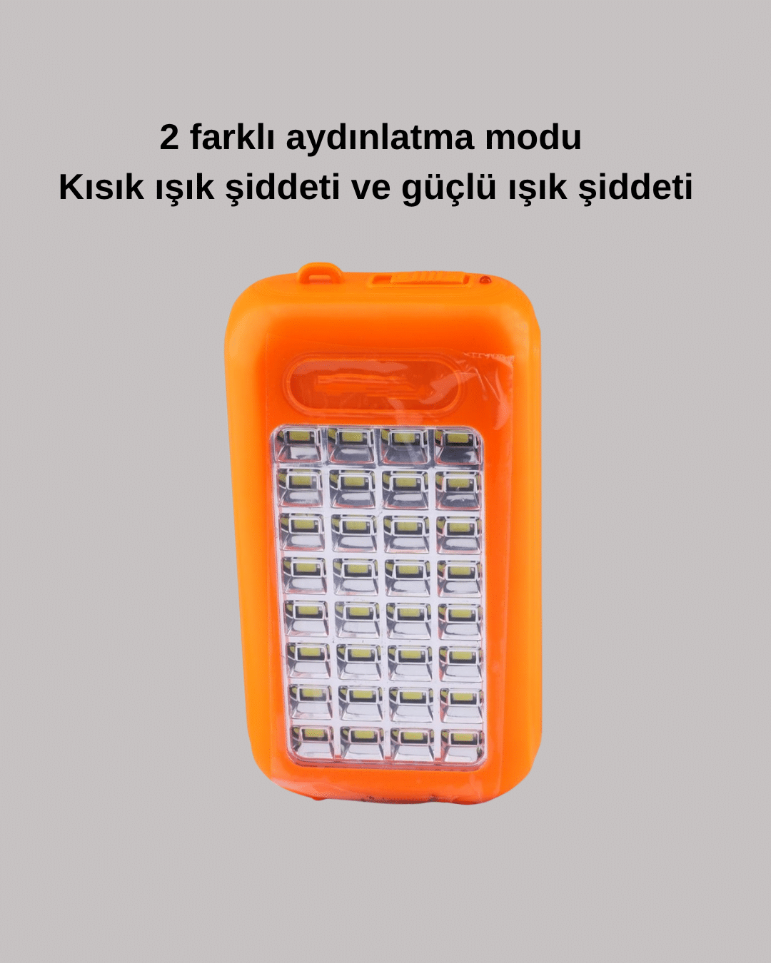 Gold Silver GS-875 Outdoor Powerbank & Işıldak – Güneş Paneli, 32 LED, 10000 mAh, Çift Çıkış