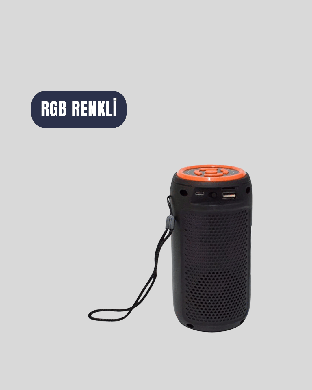 GTS 1731 Mini Bluetooth Hoparlör – LED Işıklı, Taşınabilir ve Çok Fonksiyonlu