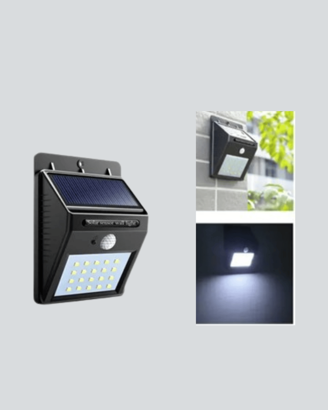 Hareket Sensörlü Güneş Enerjili Dış Mekan LED Lamba 100/144 LED 