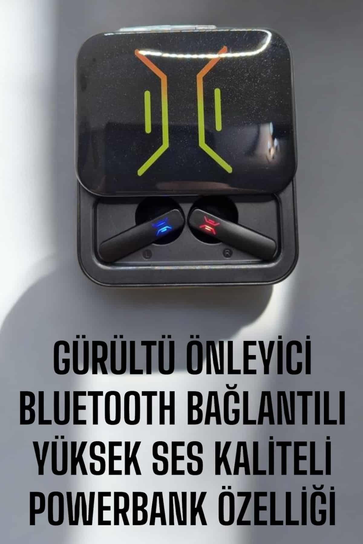 Kablosuz Bluetooth Kulaklık Powerbankli Uzun Pil Ömrü Yüksek Ses Kaliteli