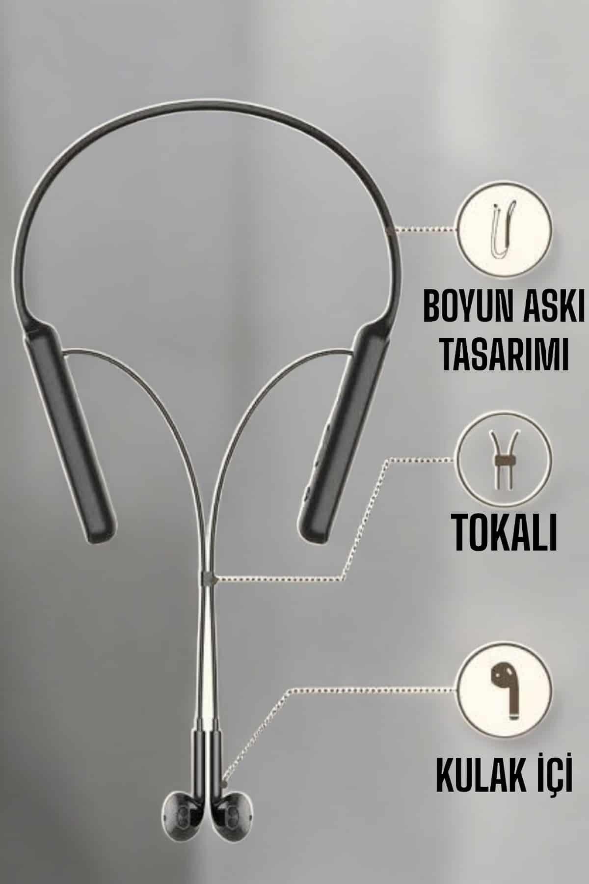 Mikrofonlu Kablolu Bluetooth Kulaklık Yeni Nesil Yüksek Ses Kaliteli