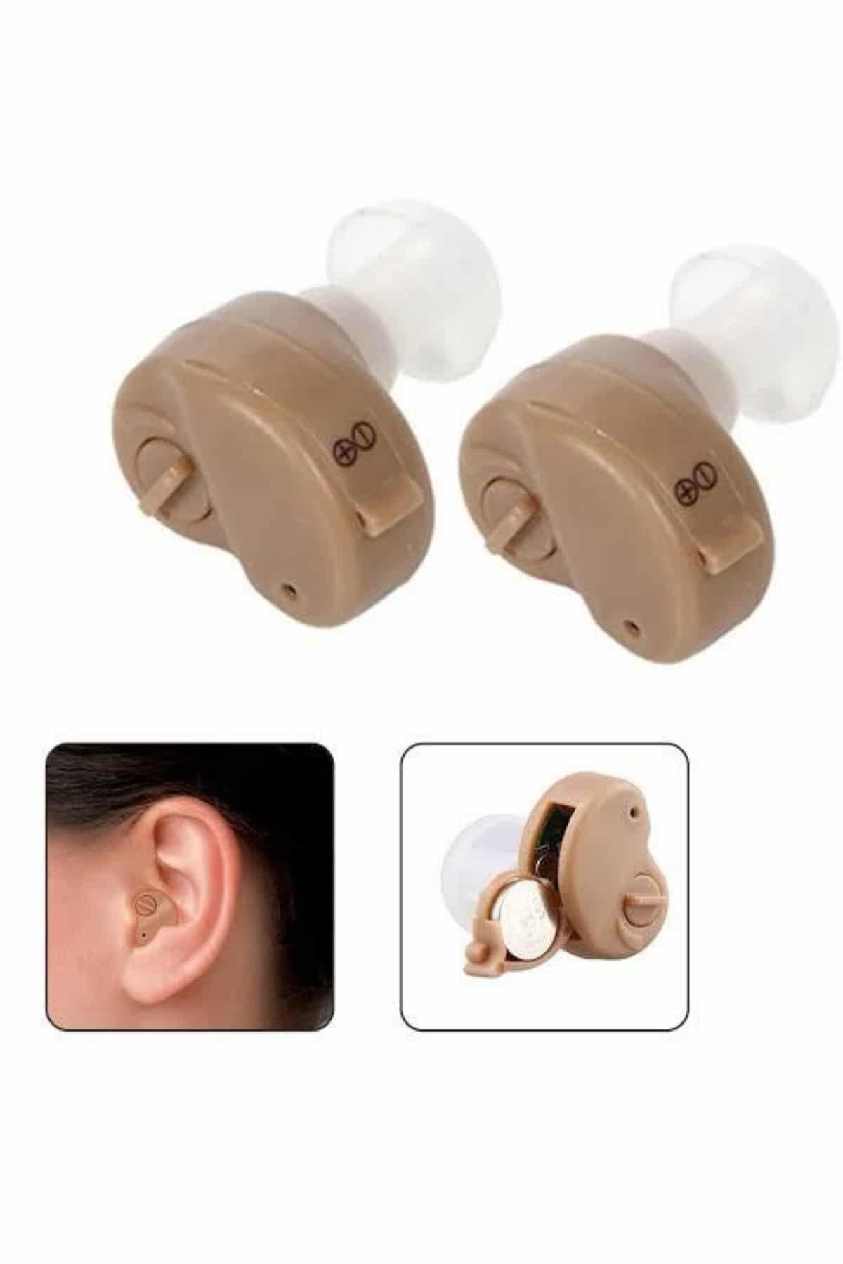 Mini Kulak İçi İşitme Cihazı Tekli Pilli Uzun Ömürlü Ses Kaliteli