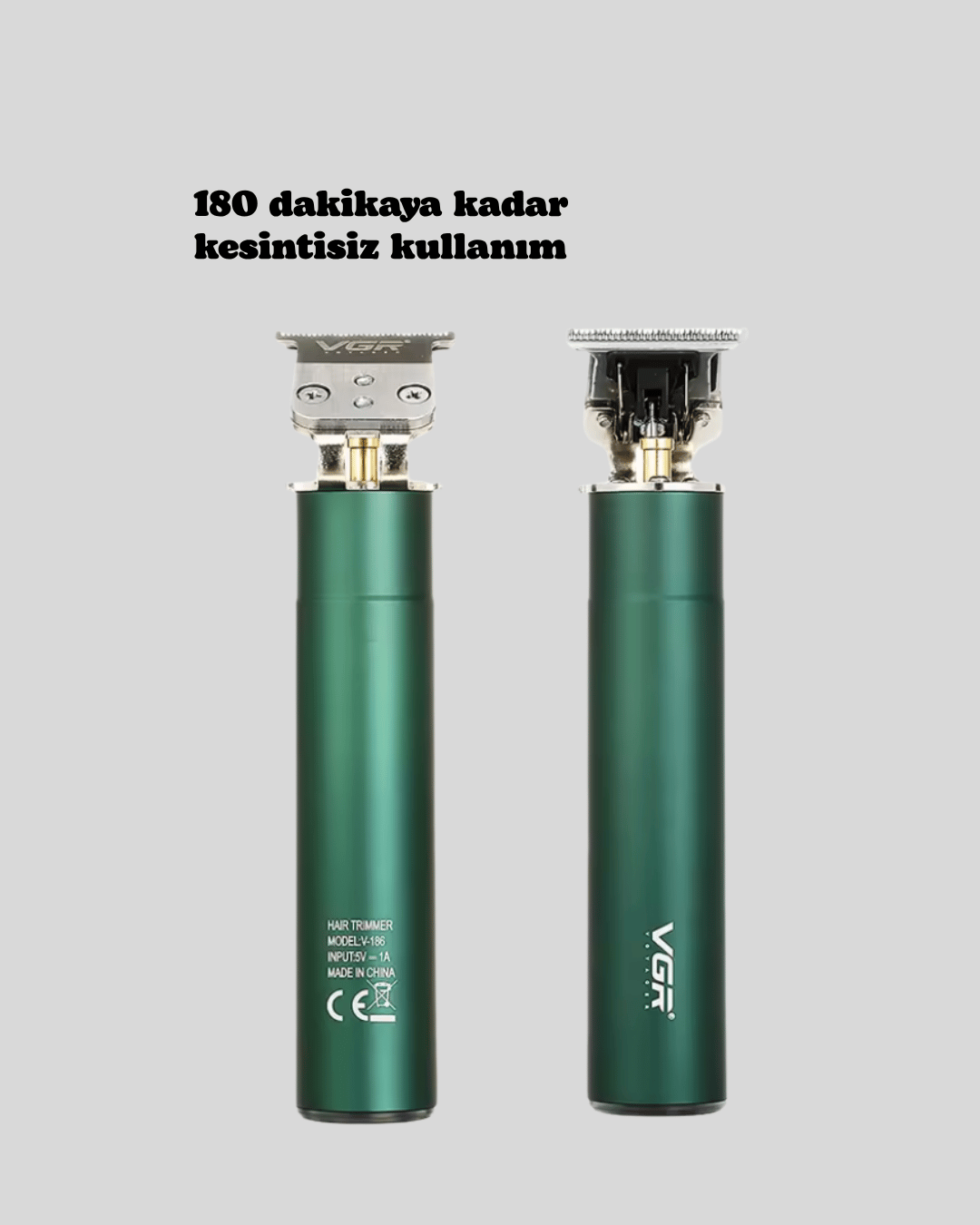 Paslanmaz Çelik Bıçaklı Sinek Kaydı Tıraş Makinesi Uzun Ömürlü