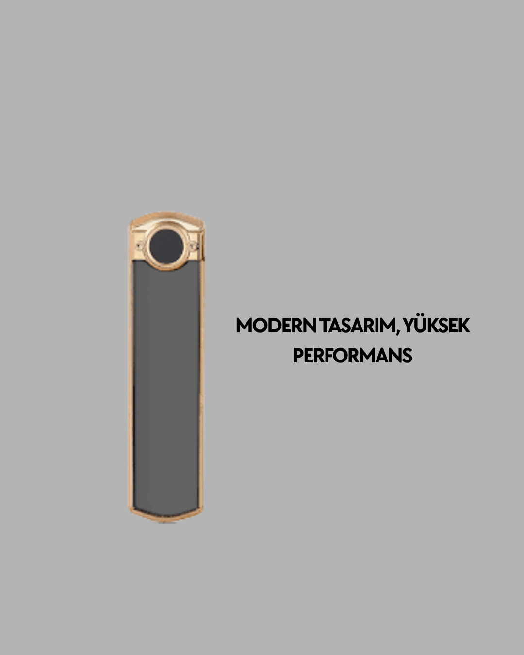 Plazma Ark Teknolojili Elektrikli Çakmak – Dokunmatik, LED Göstergeli, Şarj Edilebilir