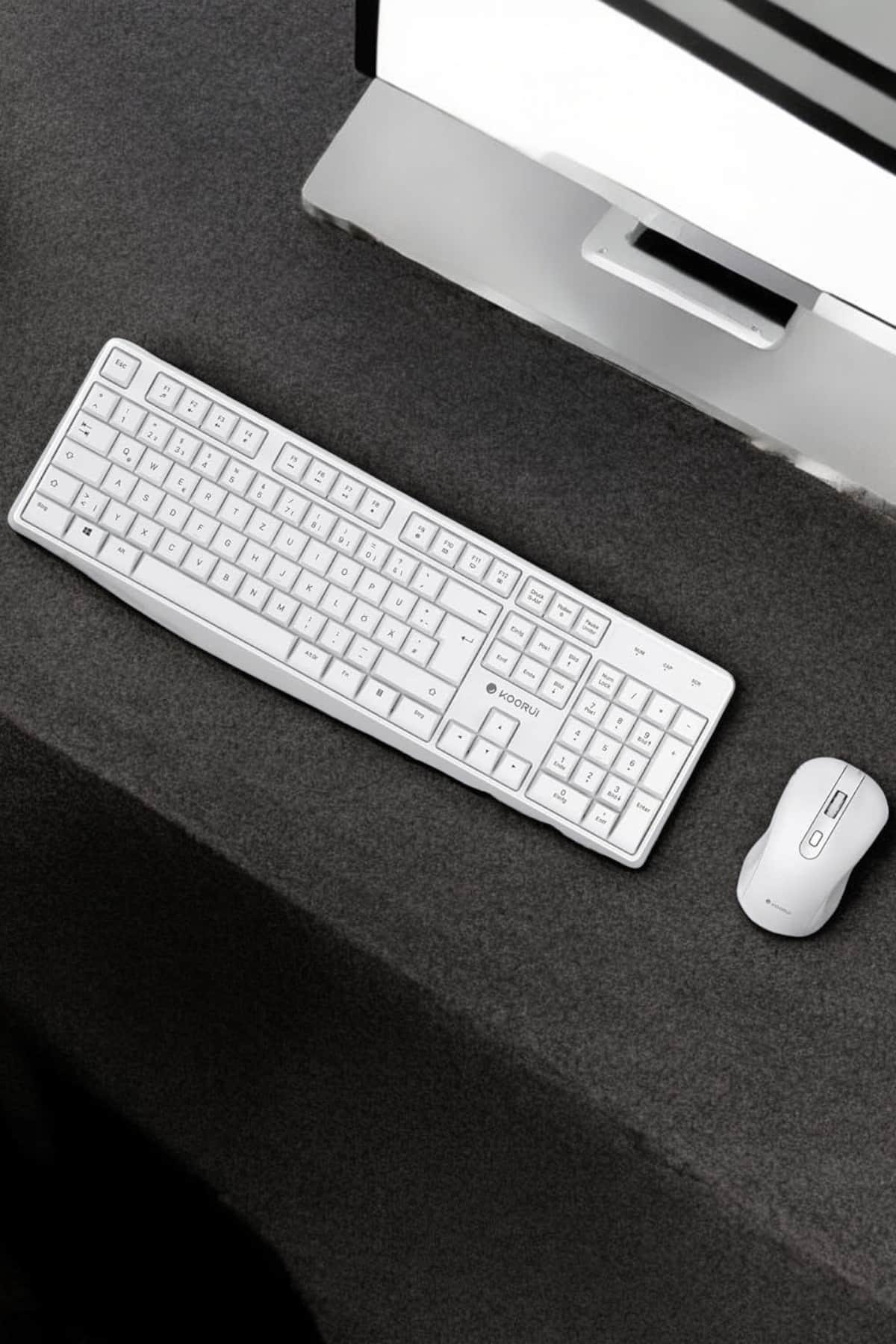 Q Klavye Klavye ve Mouse Seti USB Girişli Kablosuz