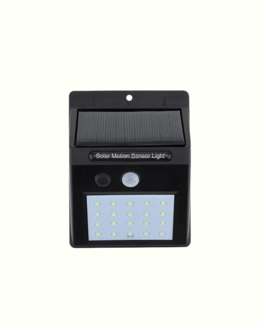 Solar Enerjili 20 LED Duvar Lambası | Hareket Sensörlü, Su Geçirmez, Kablo Gerektirmez