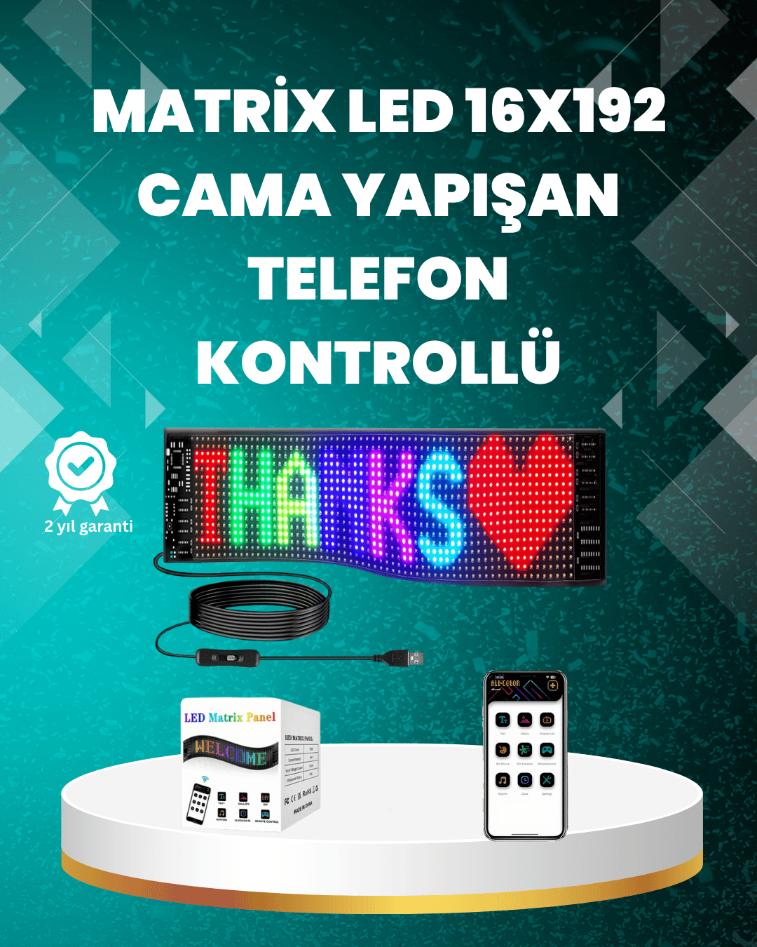 Taşınabilir Programlanabilir LED Işıklı Tabela IP65 Suya Dayanıklı Esnek Ekran Paneli