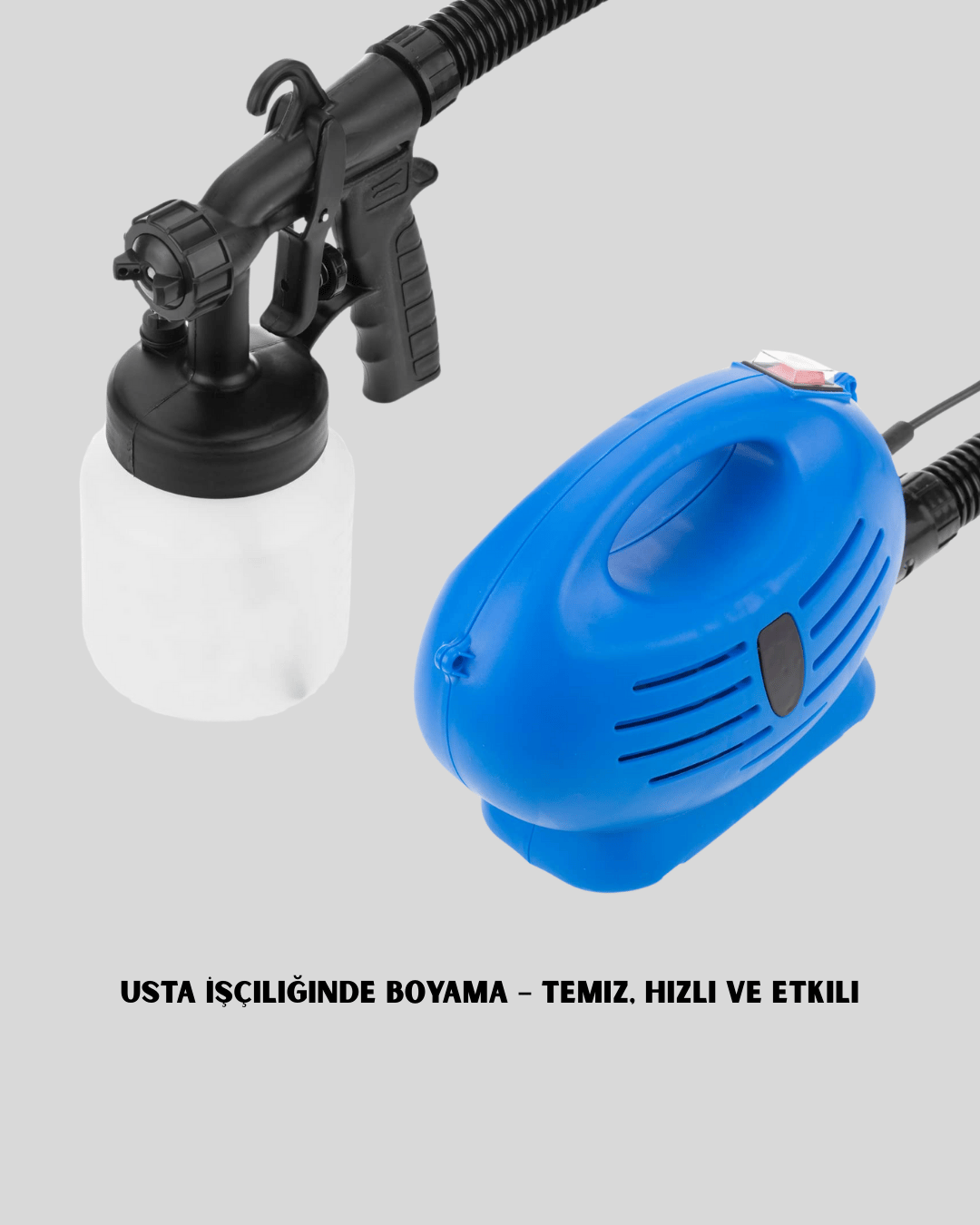 Temiz ve Hızlı Boyama İçin Kompakt Boya Tabancası