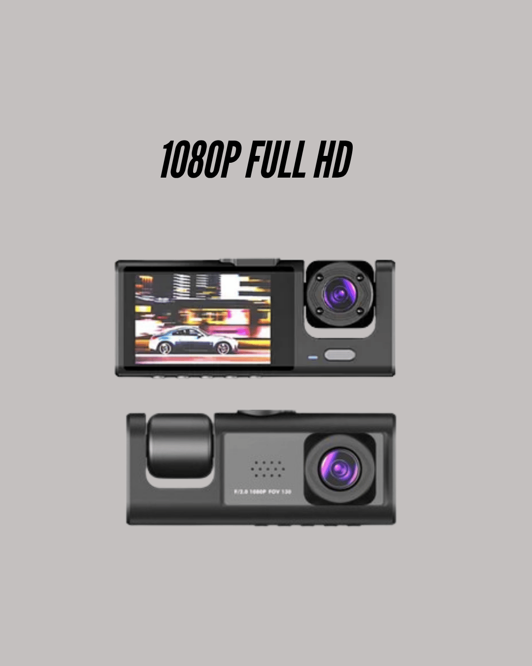 Torima TA-01 3 Kameralı 1080P Araç Kamerası Siyah