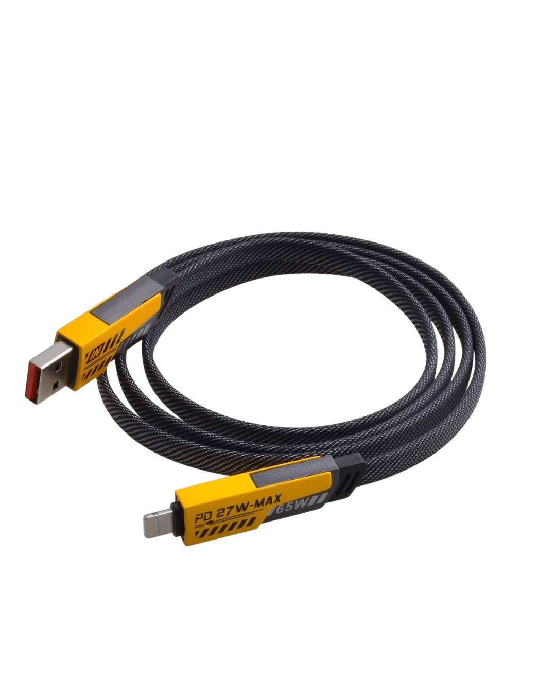 USB-C ve Lightning Uyumlu 4'ü 1 Arada Kablo – 65W Hızlı Şarj, Örgülü Dayanıklı Yapı