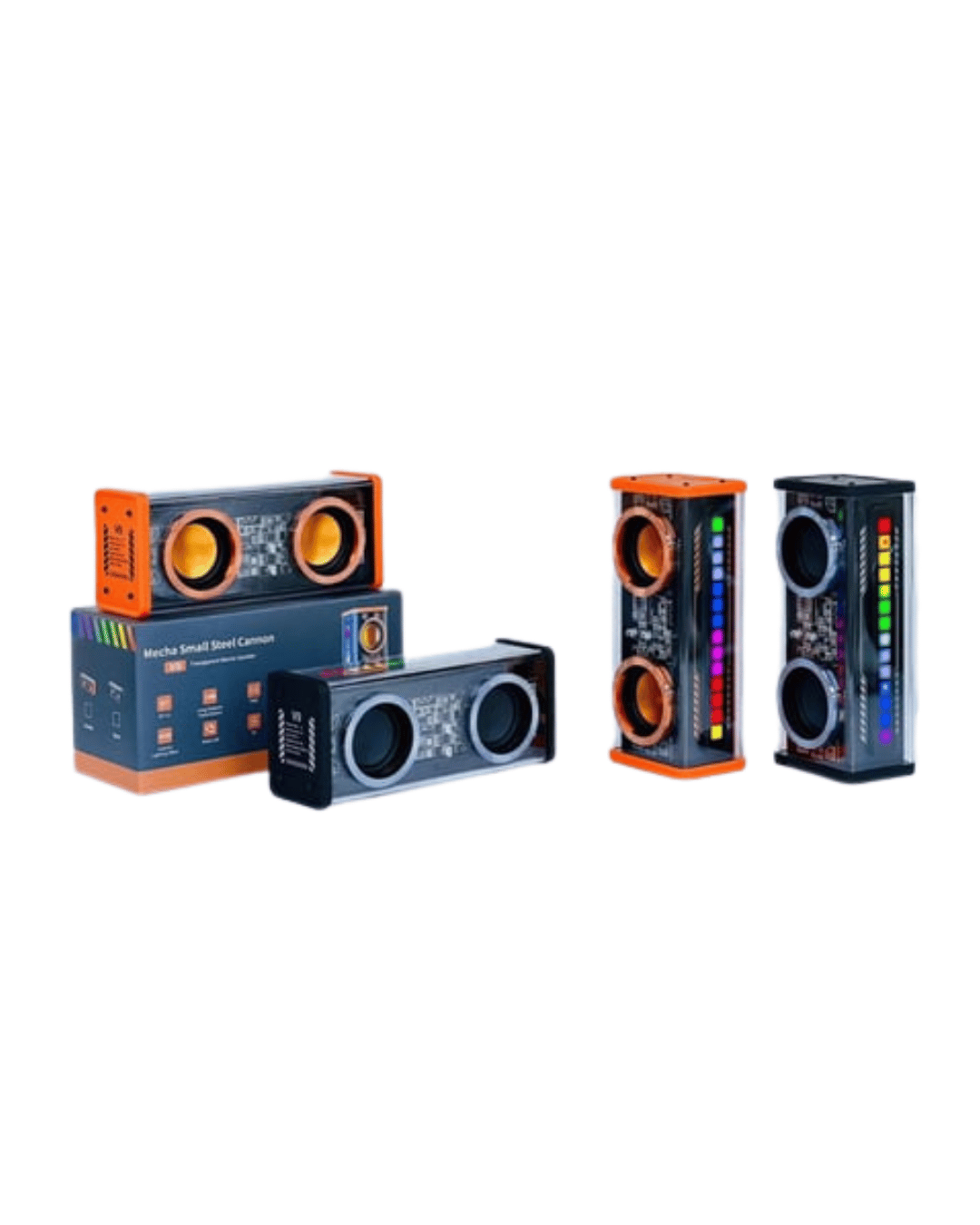 V9 10W TWS Stereo Hoparlör – Renkli Işık ve Uzun Pil