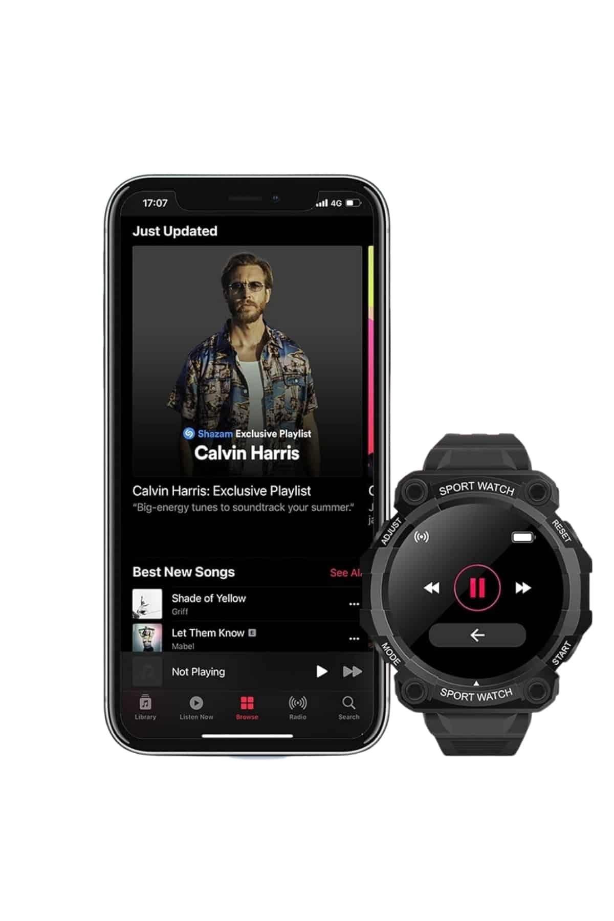 Yeni Nesil Akıllı Saat Bluetooth Bağlantılı Su Geçirmez Android ve İOS Uyumlu