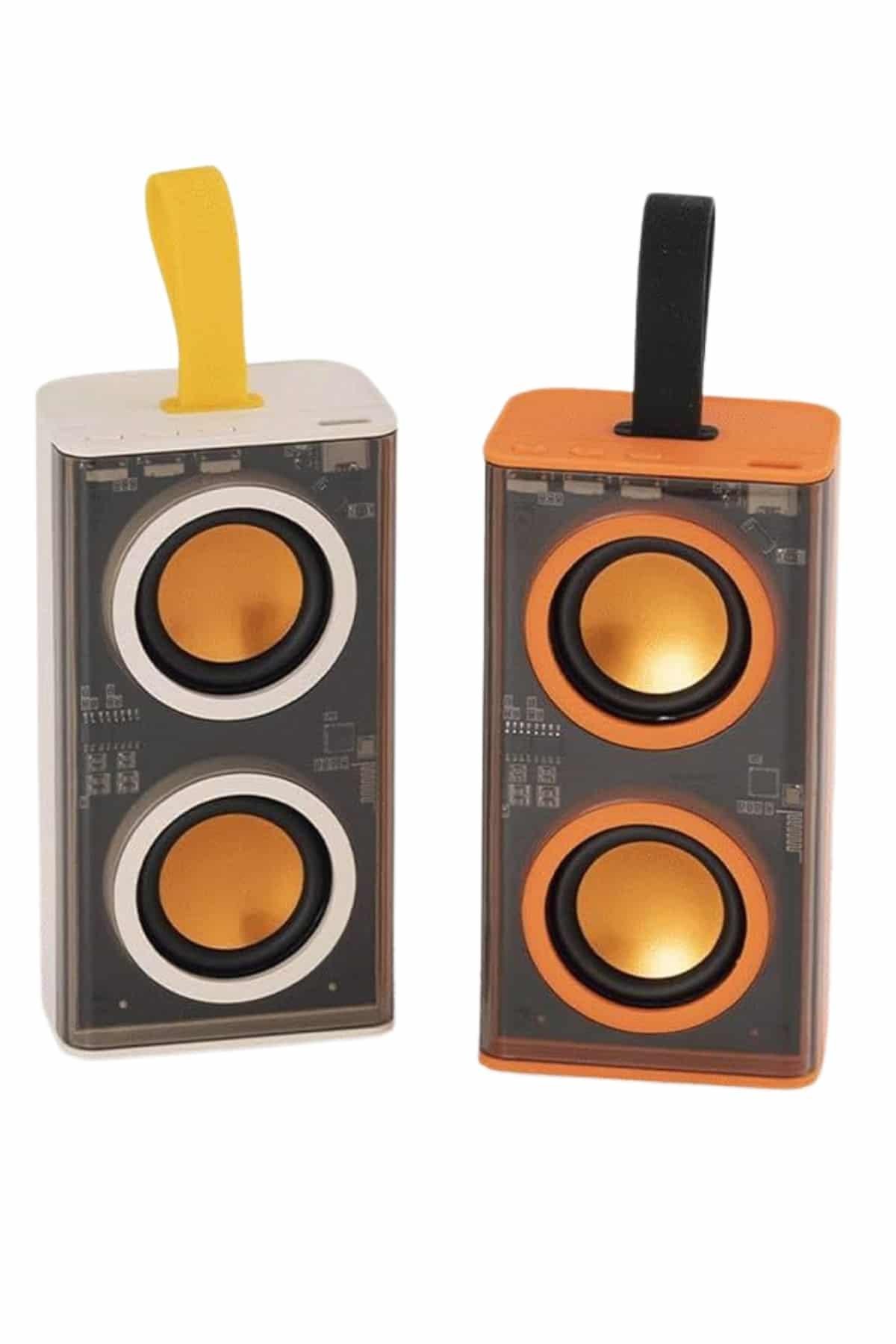 Yüksek Ses Kaliteli Kablosuz 5.0 Bluetooth Hoparlör RGB Işıklı