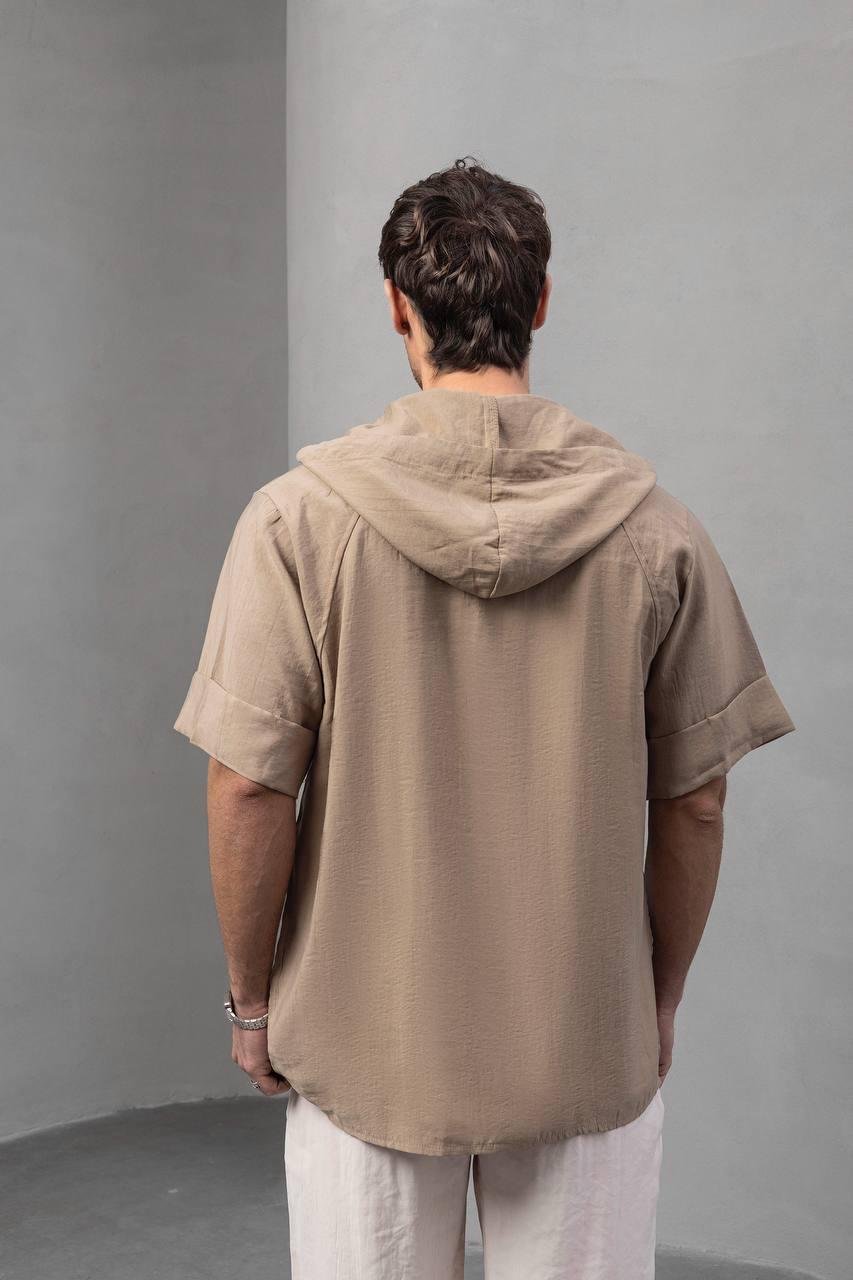 Baskılı Oversize Gömlek