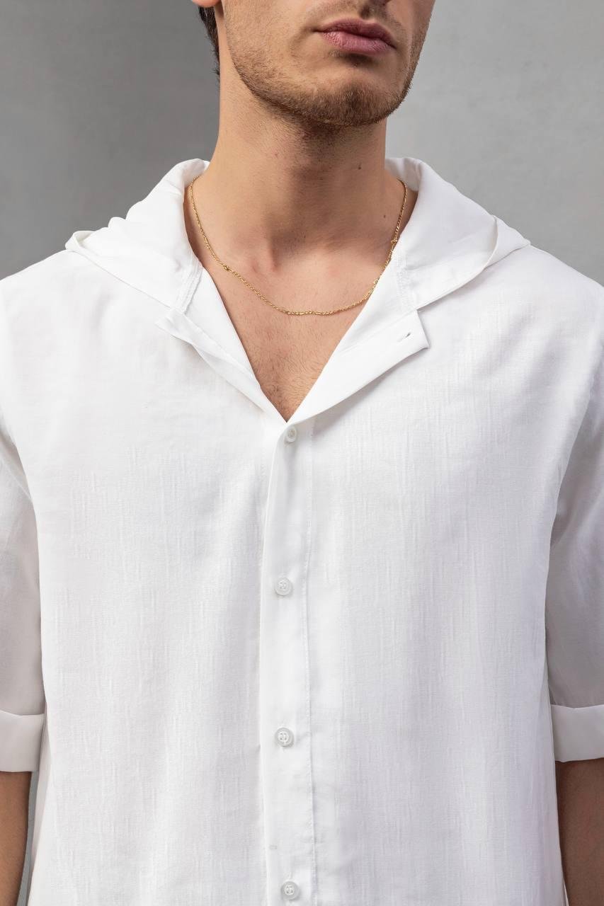 Baskılı Oversize Gömlek